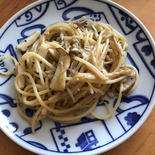 エリンギとえのきのパスタ